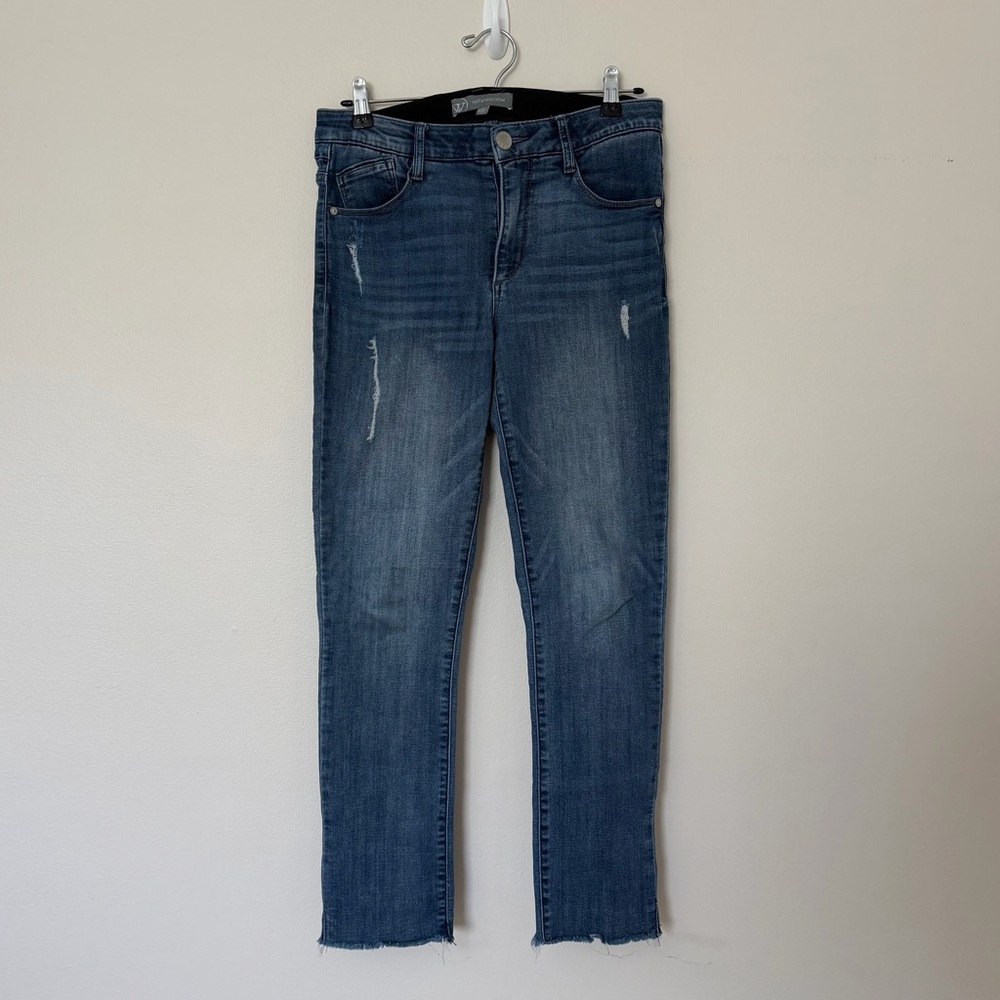 WIT & WISDOM Ab-Solution Luxe Touch High Waist Ankle Skinny Jeans